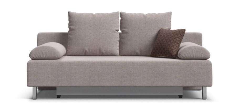 Диван Лайт рогожка Тесла коричневый 120