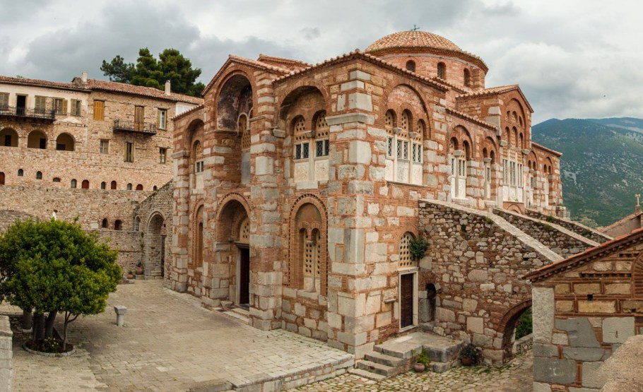 Монастырь Осиос Лукас. Греция