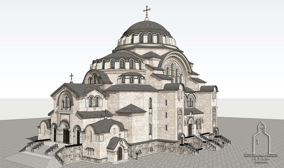 Крестово купольная Церковь Византия