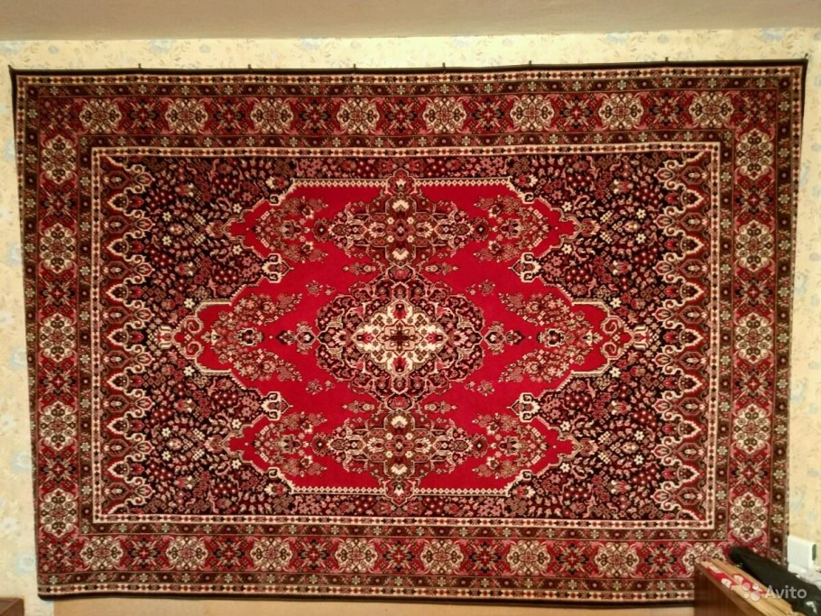 Ковер Иран шелк антик 1144