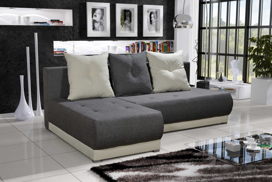 Угловой диван без подлокотников