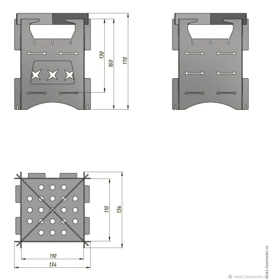 Печь щепочница Следопыт (, )