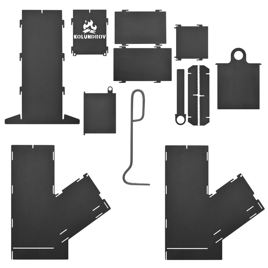 Печь ракета разборная