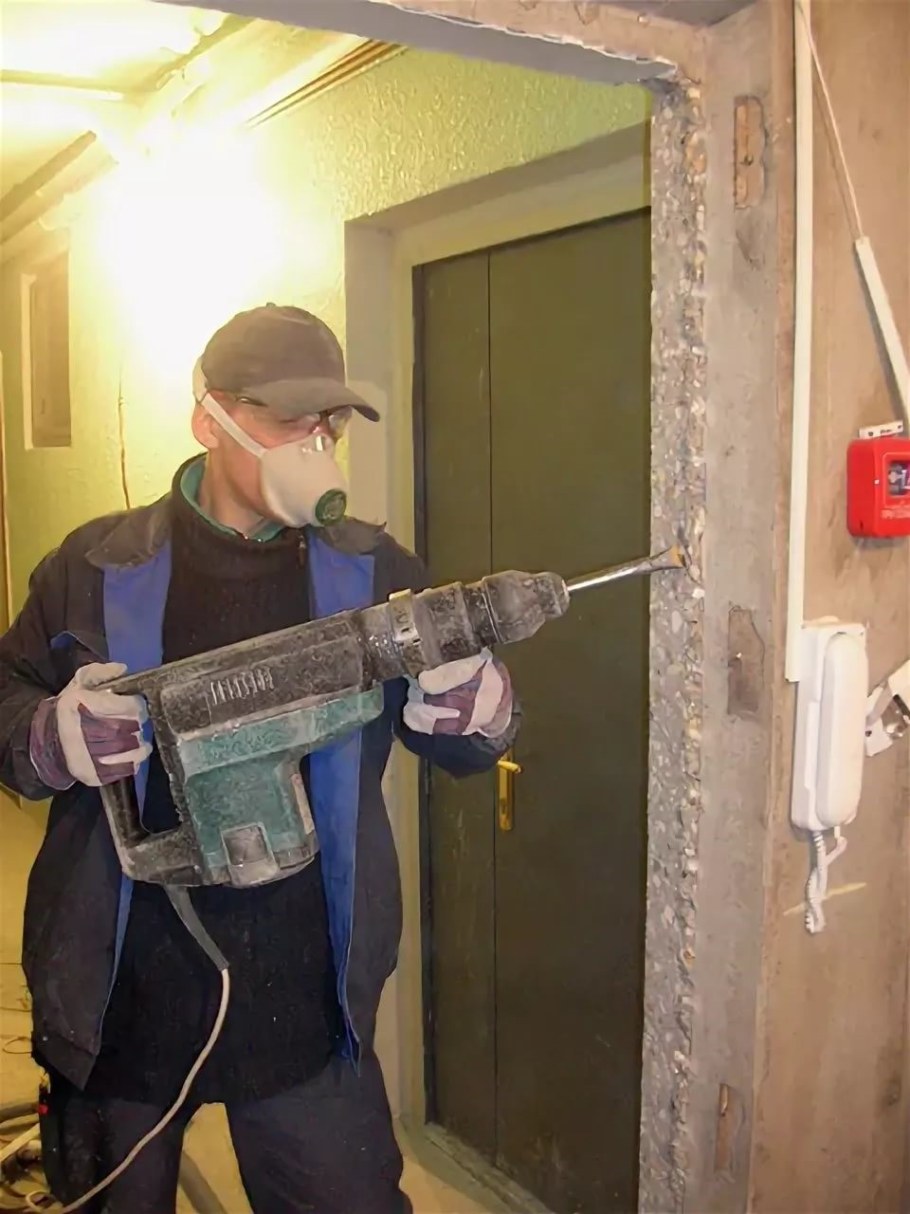 Подготовка дверного проема