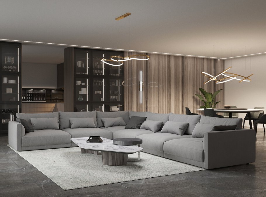 Диван в виде губ