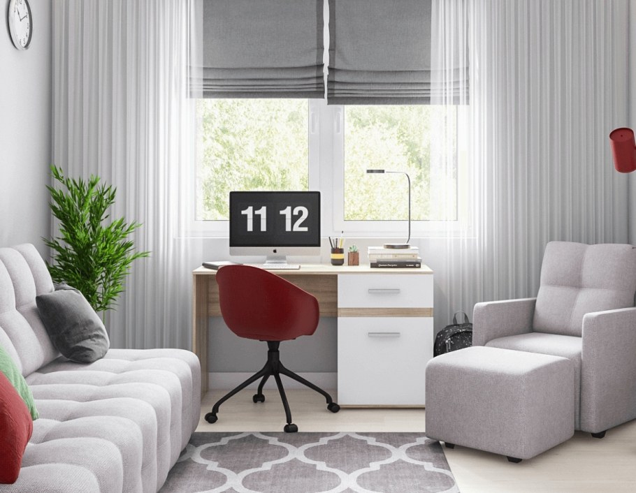 Шкаф навесной Lux сонома