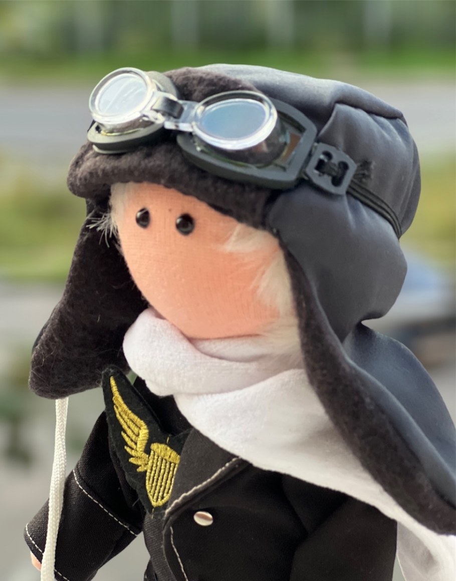 Интерьерная кукла врач доктор