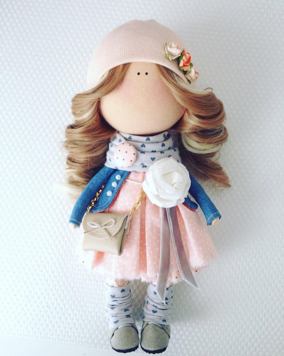 Интерьерная кукла полицейский