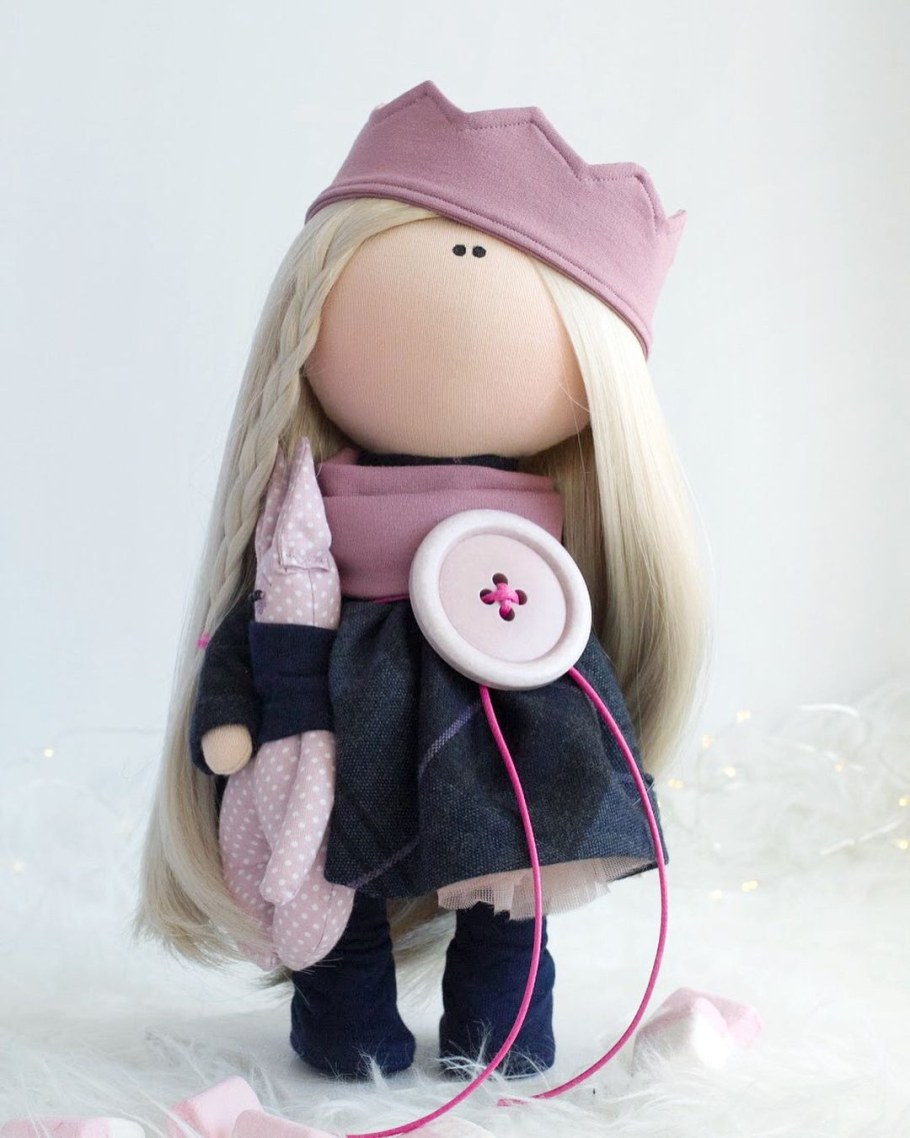 Кукла в морской форме