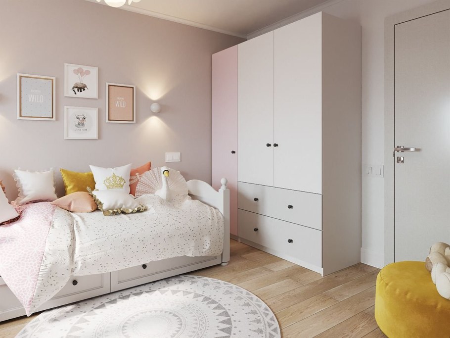 Светлая детская комната