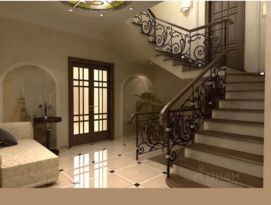 Дизайн коттеджа внутри