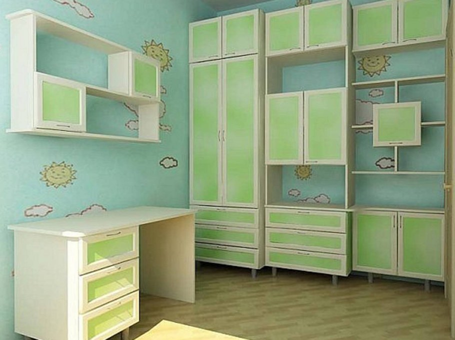 Шкаф стенка в детскую комнату