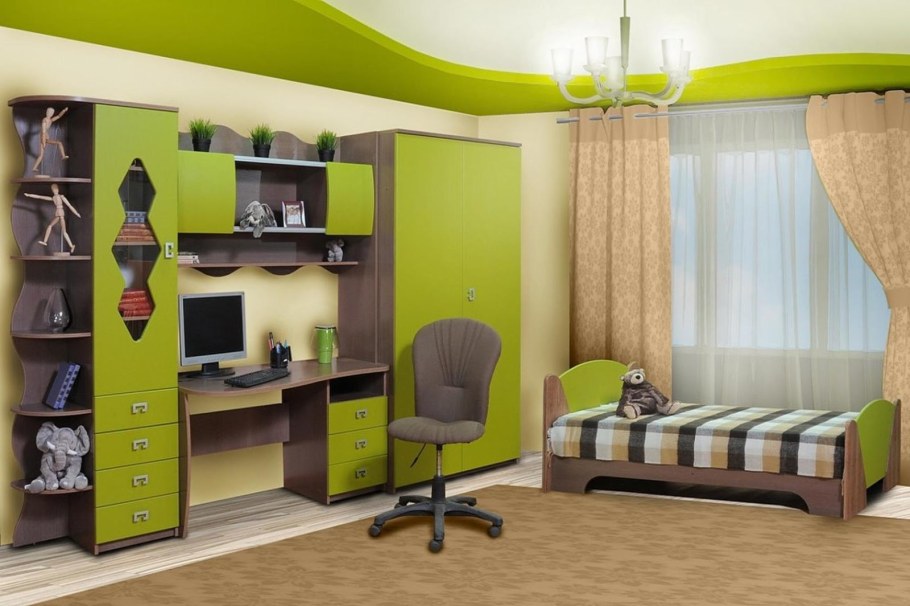 Гарнитур в детскую комнату для школьника