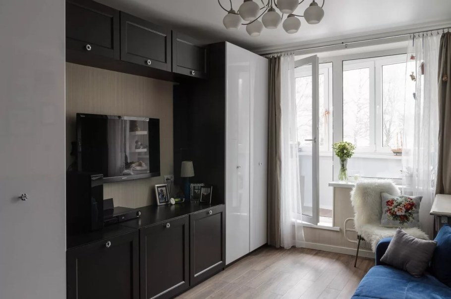 Ремонт однокомнатной квартиры дизайн