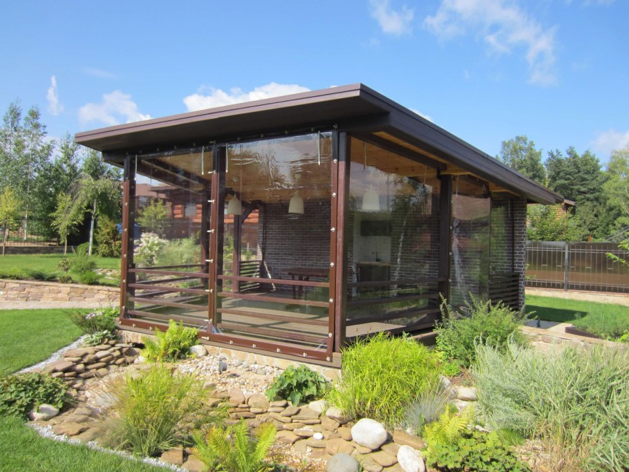 8ми угольная беседка