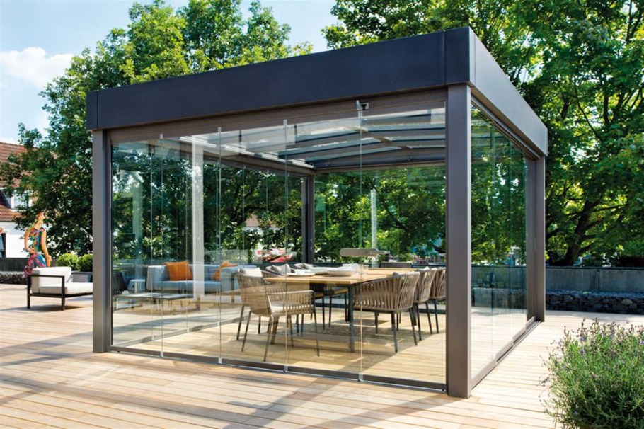 Беседка павильон для дачи