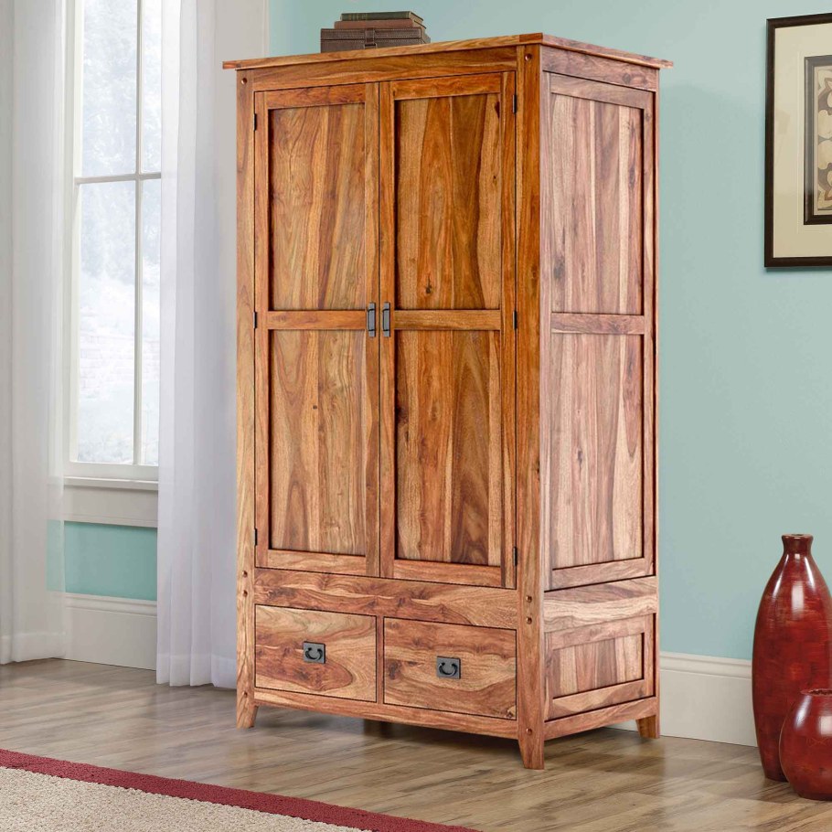 Old Wooden Wardrobe