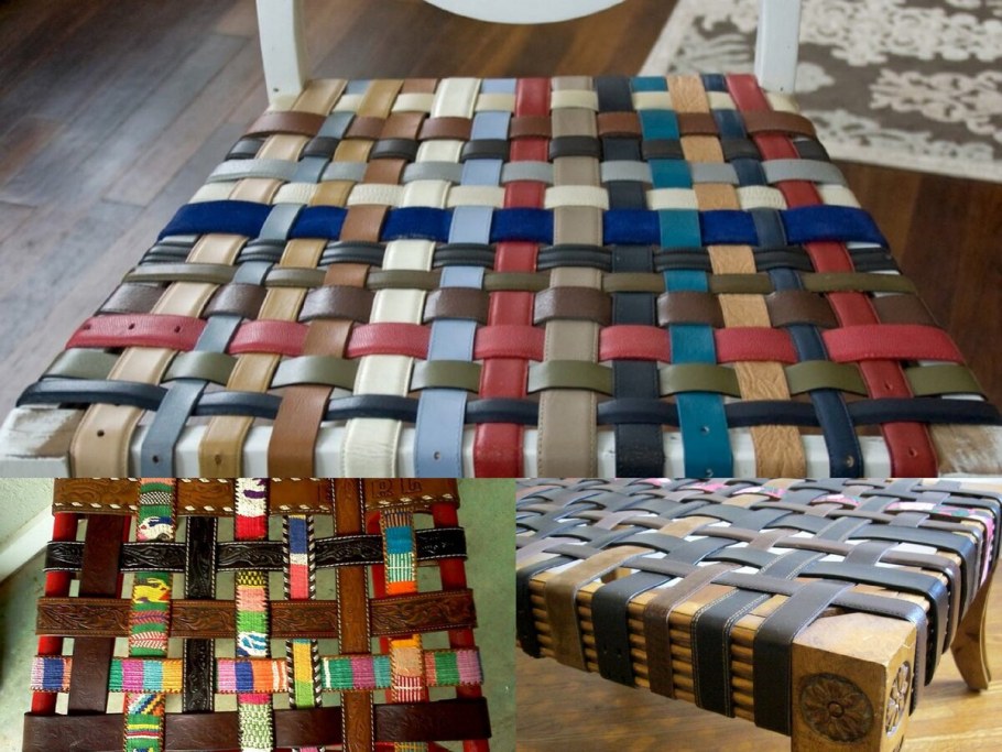 Мебель из ремней