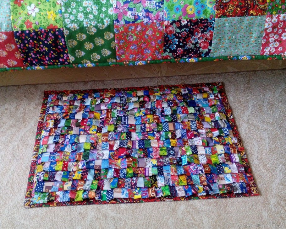 Лоскутные коврики