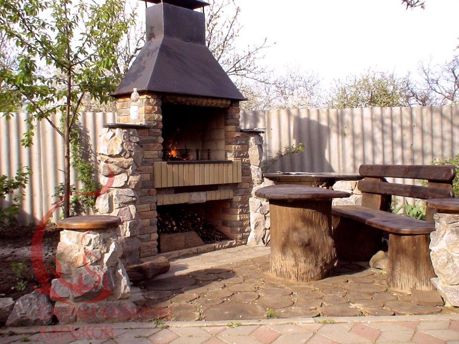 Навес для барбекю