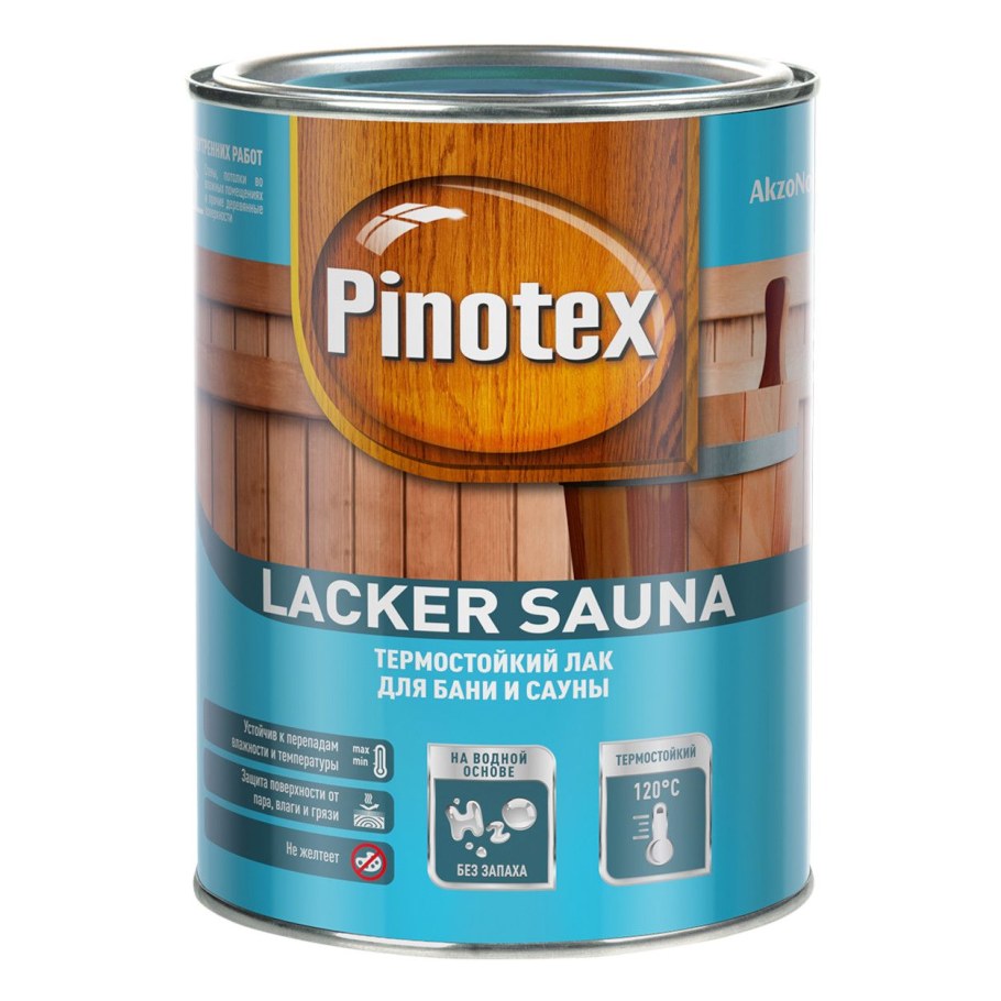 Лак Pinotex Lacker Aqua глянцевый (1 л) водорастворимый