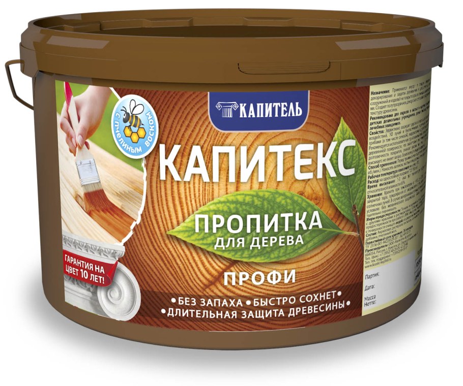 Пропитка для дерева Капитель