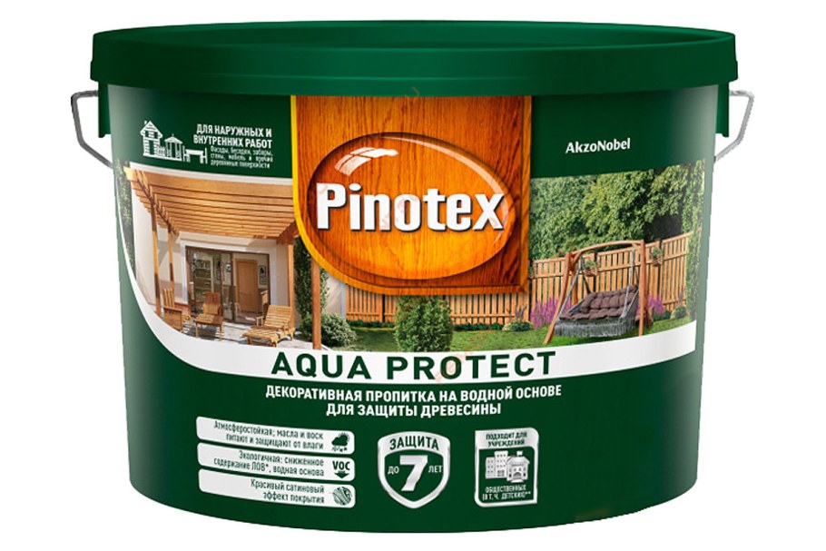 Пинотекс Аква Протект палитра