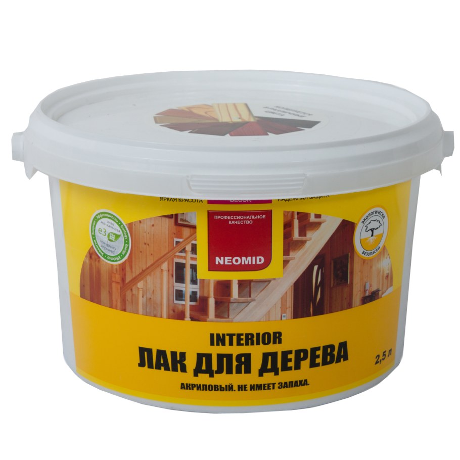 Лак NEOMID Exterior (5 л) полиакриловый