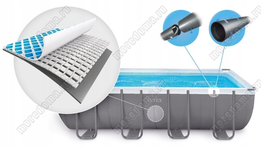 Бассейн каркасный Intex Ultra XTR frame 549x274x132 см