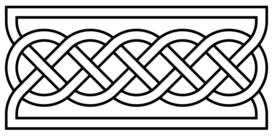 Текстура оплетки кабеля