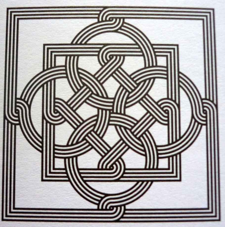 Орнамент косичка