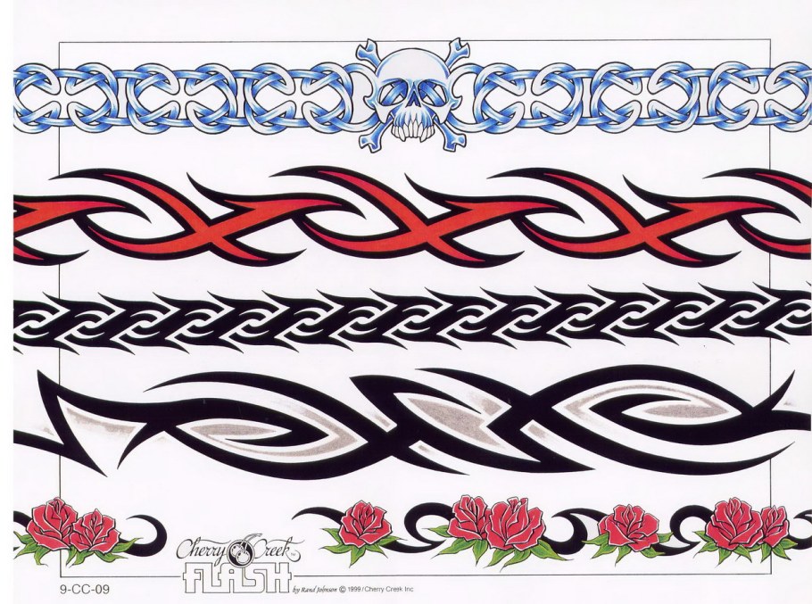 Древнеславянский орнамент в полосе