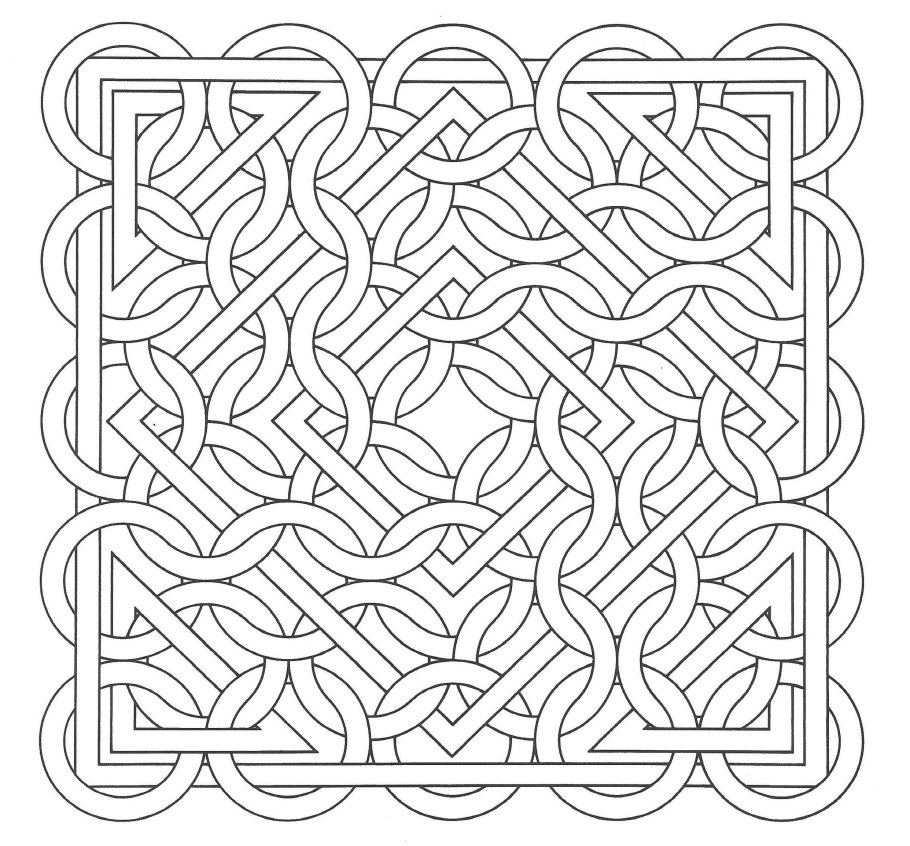 Плетеный орнамент