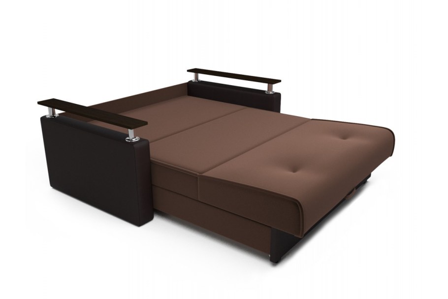 Диван Чарм 120х195 аккордеон коричневый