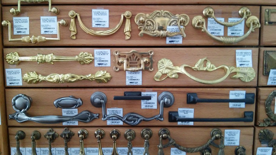 Мебельные ручки под старину