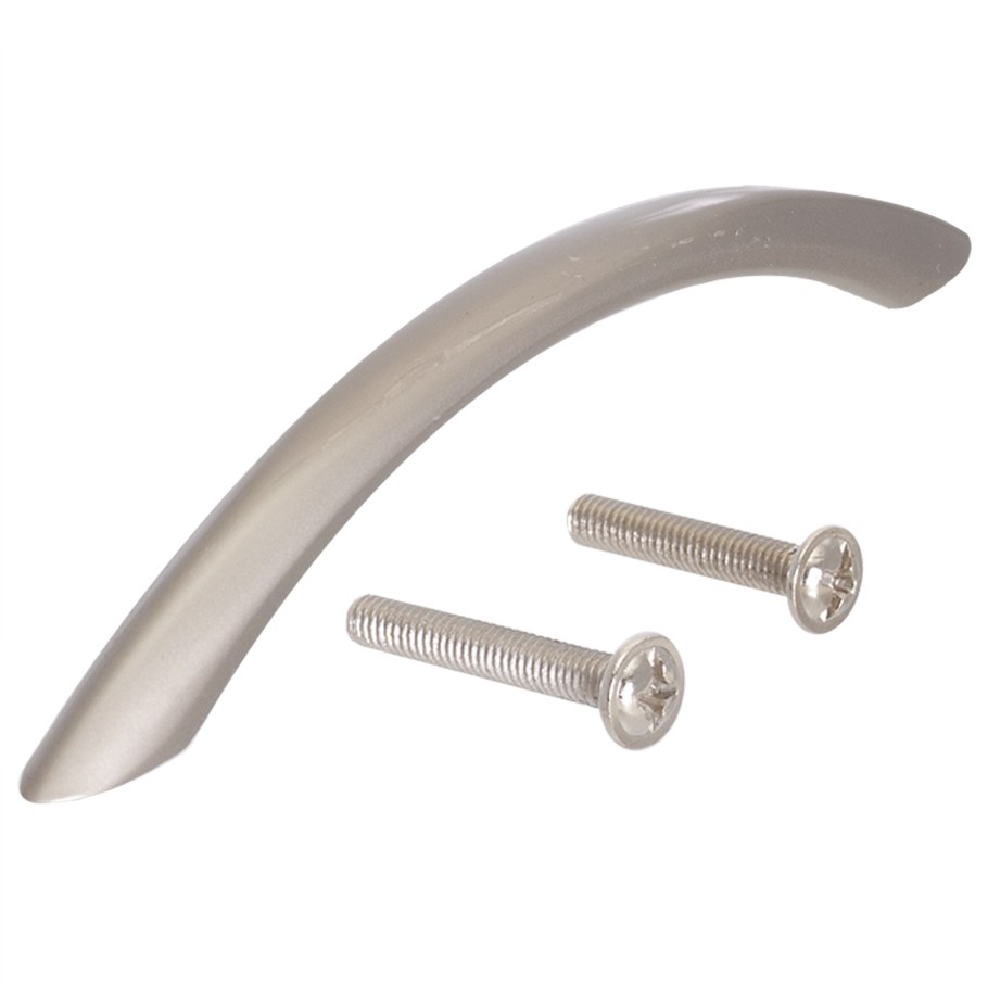 Ручка-скоба Boyard rs006sn 160 мм металл цвет матовый никель