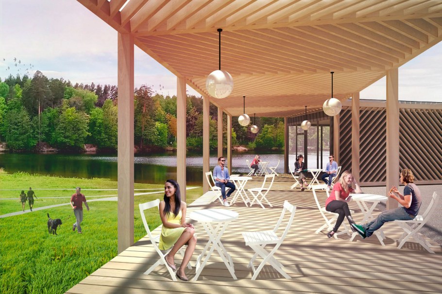 Отдыхающие в санатории