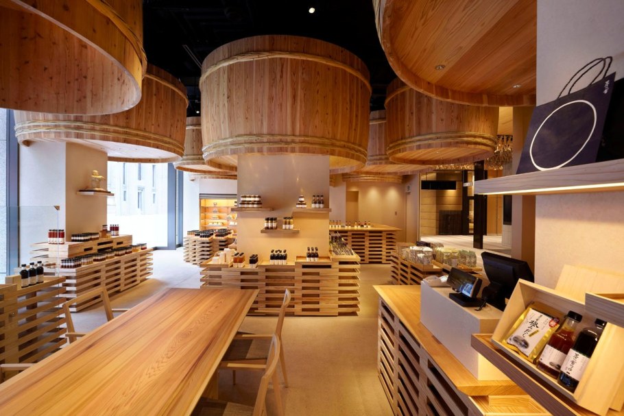 Необычный интерьер магазина