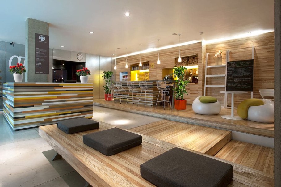 Экологический стиль в интерьере магазина