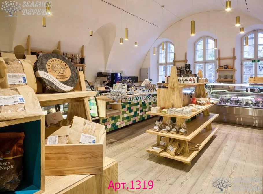 Магазин в деревенском стиле