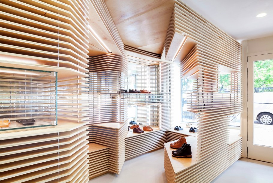 Параметрическая стена в современном интерьере