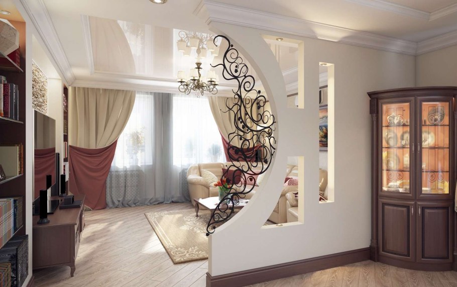 Декоративные арки из гипсокартона