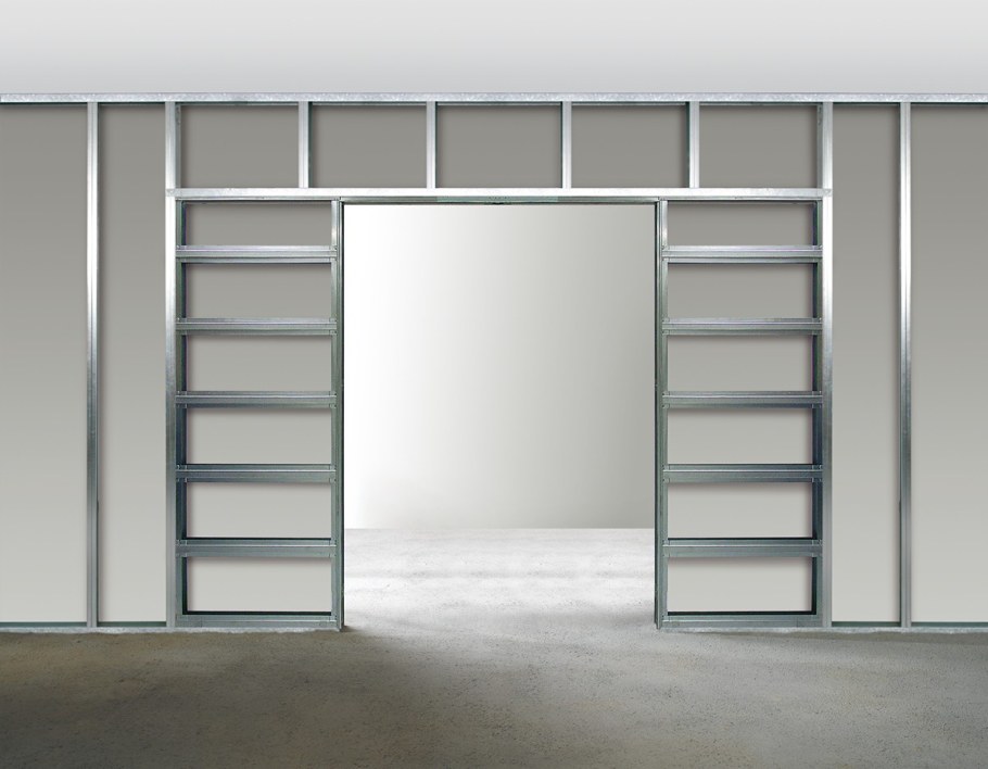 Арка проем 1метр из гипсокартона