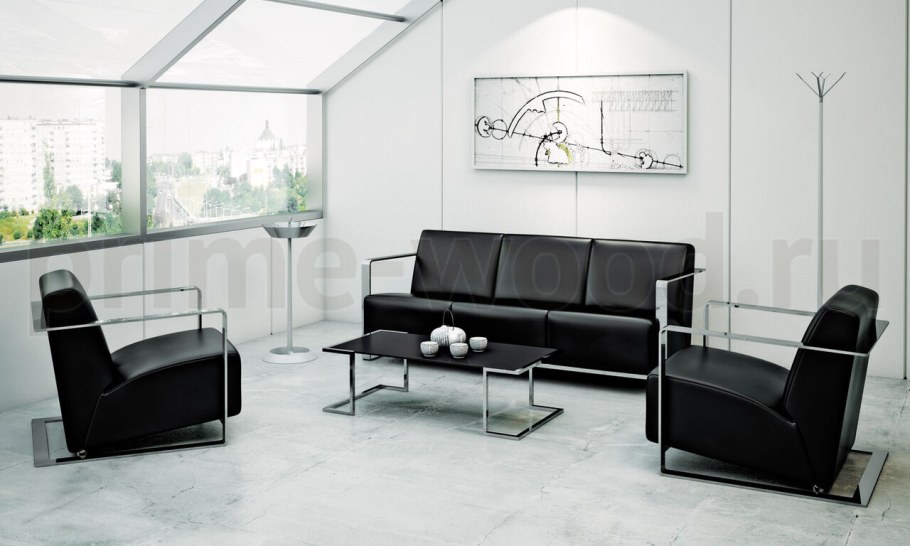 Офисный диван в интерьере