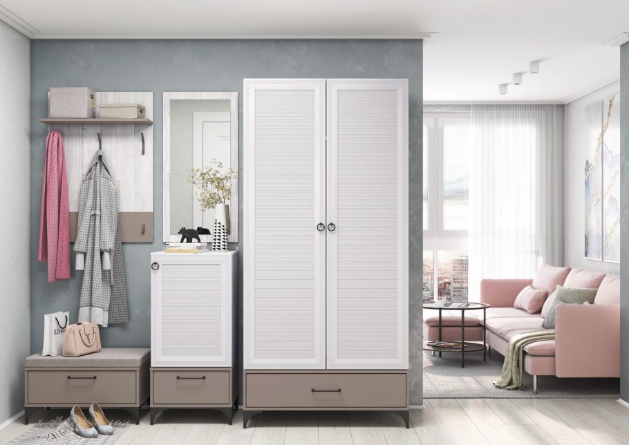 Прихожая Кентаки каштан БРВ