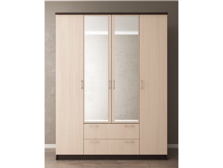 Шкаф Линда 4-х створчатый