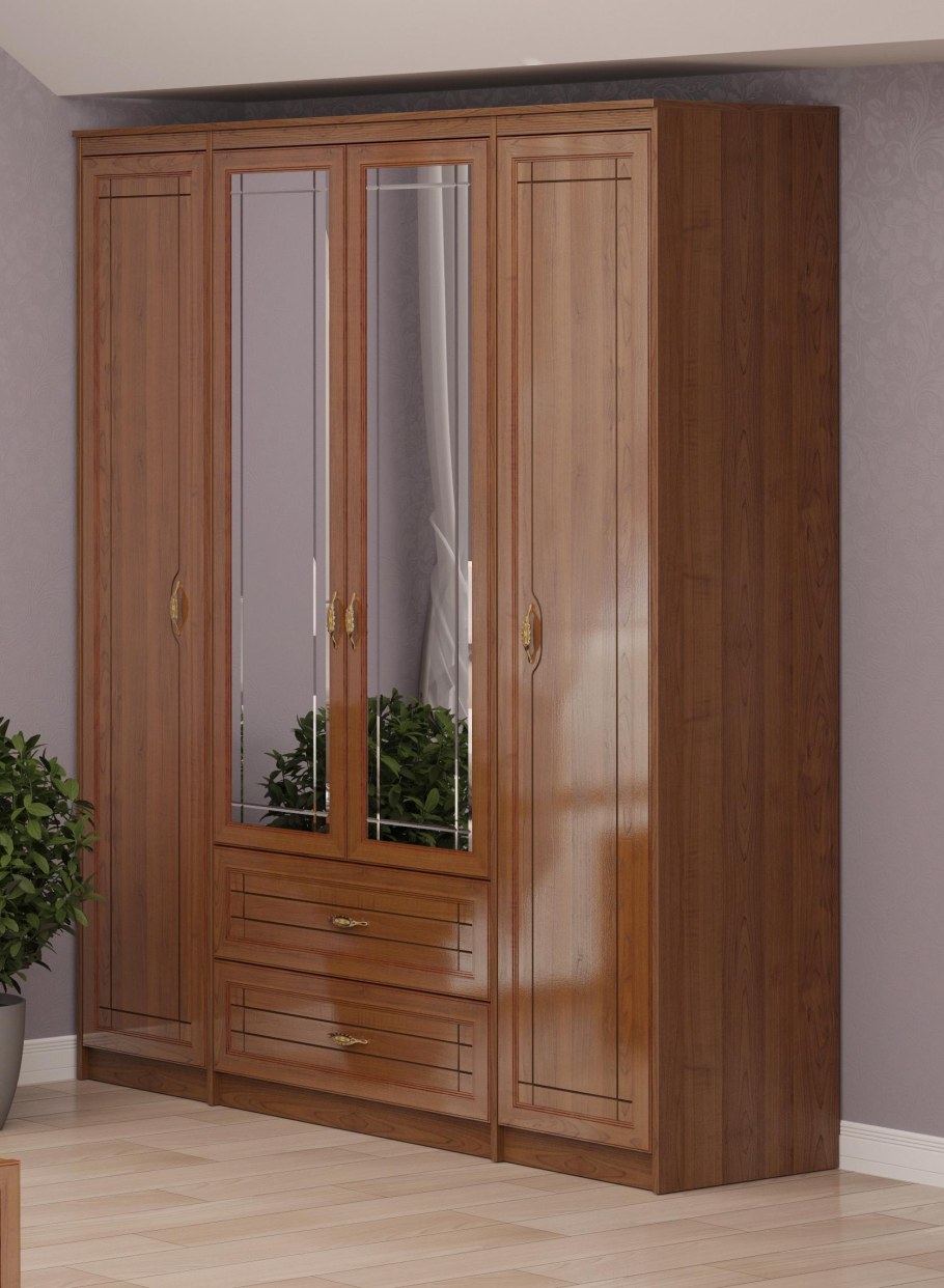 Шкаф 4х дверный Фабио