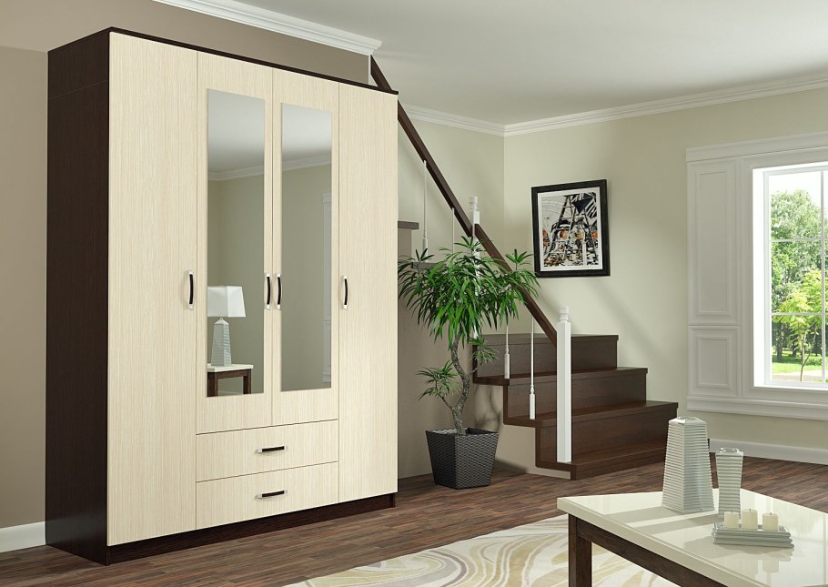 Шкаф Фиеста 4-х створчатый Фиеста