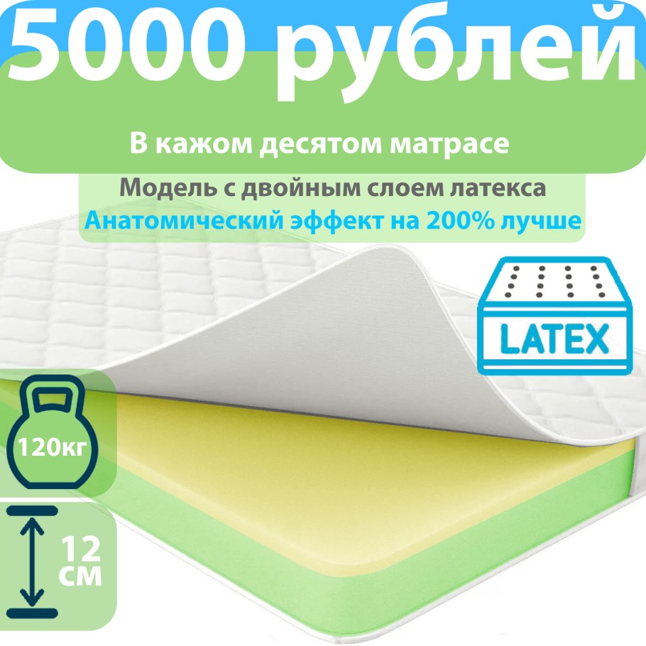 Матрас Luntek latex 70x225