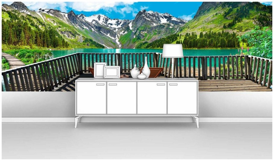 Фотообои Urban Style (старинный город) us 107 100х270 см